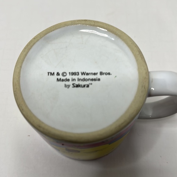 Warner Bros Ceramic Tweety Bird Expressions Mug - Picture 4 of 4